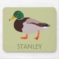 Mallard Duck Realistische Illustration Personalisi