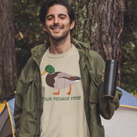 Mallard Duck Realistische Illustration Personalisi
