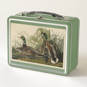 Mallard Duck von Audubon's Birds of America Metall Brotdose