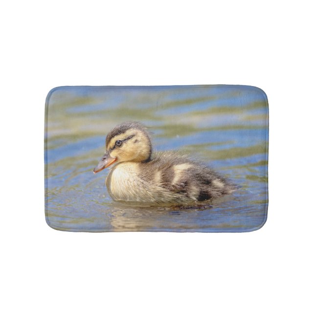 Mallard Duckling Badematte (Vorderseite)