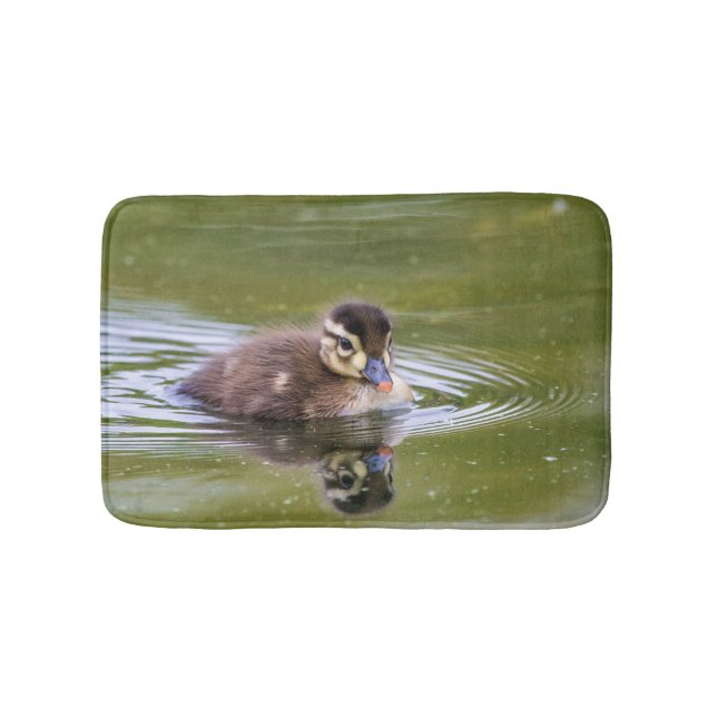 Mallard Duckling Badematte (Vorderseite)