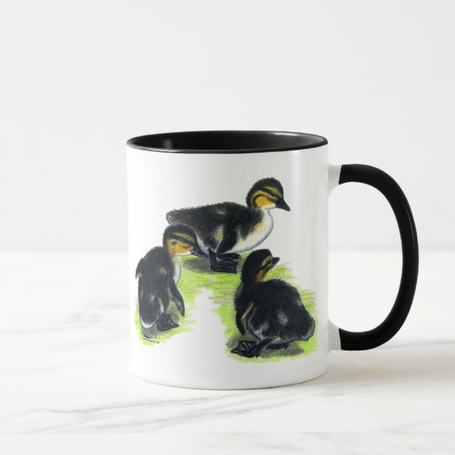 Mallard Ducklings Tasse (Rechts)