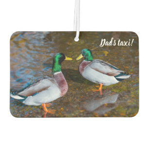 Mallard Ducks Air Freshener Autolufterfrischer