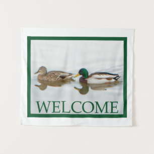 Mallard Ducks - Willkommen Wandteppich