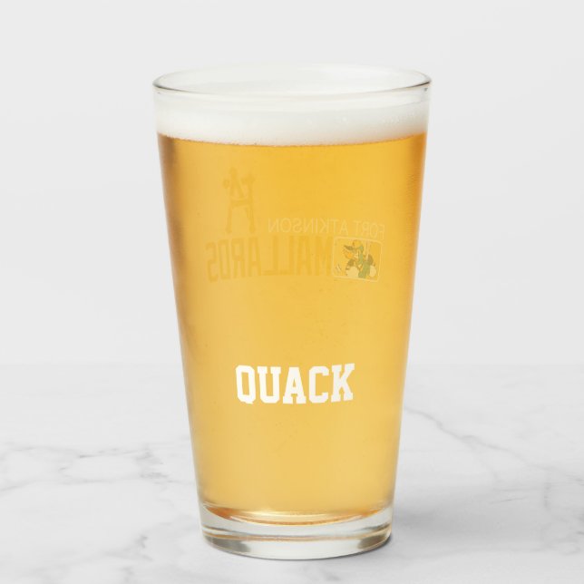 Mallards Pint-Glas Glas (Rückseite (gefüllt))
