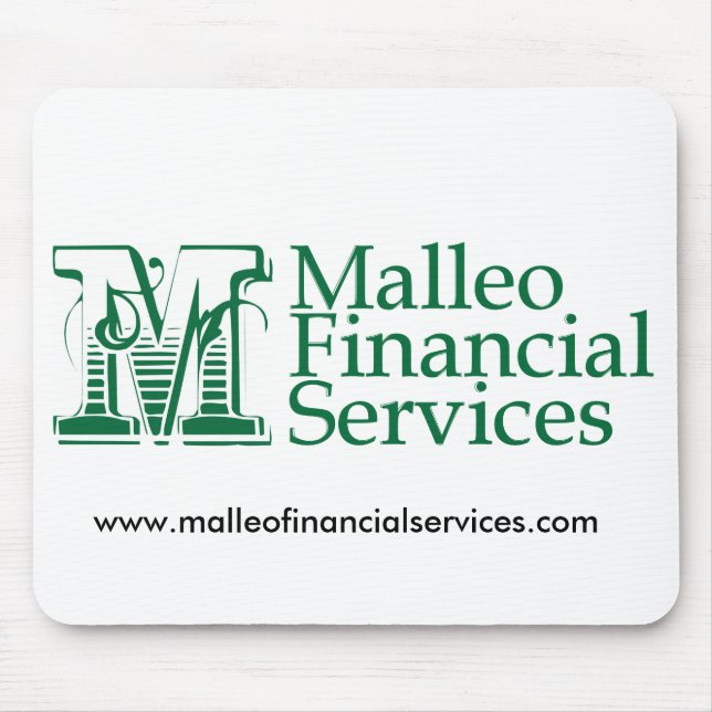 Malleo Finanzdienstleistungen Mousepad (Vorne)