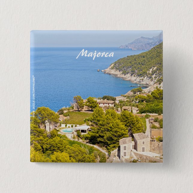 Mallorca Button (Vorderseite)