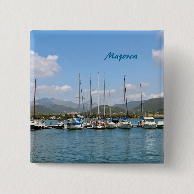 Mallorca Button (Vorderseite)