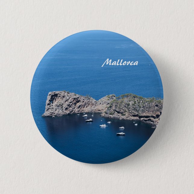 Mallorca-Button Button (Vorderseite)