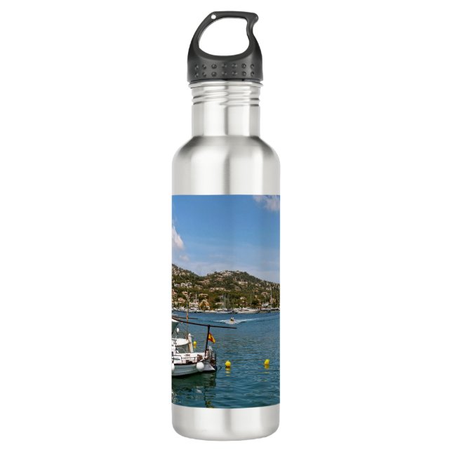 Mallorca Edelstahlflasche (Vorderseite)