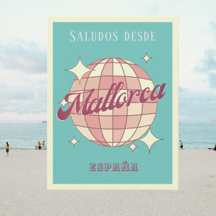 Mallorca Espagne España rétro Carte postale vintag