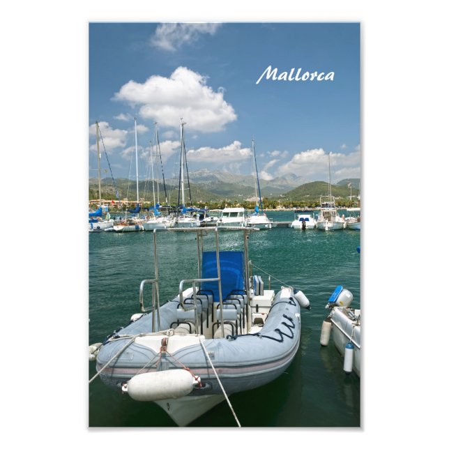 Mallorca Foto Print (Vorne)