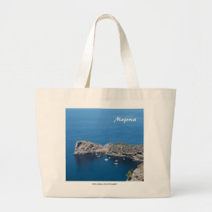 Mallorca Leinwandtaschen Jumbo Stoffbeutel