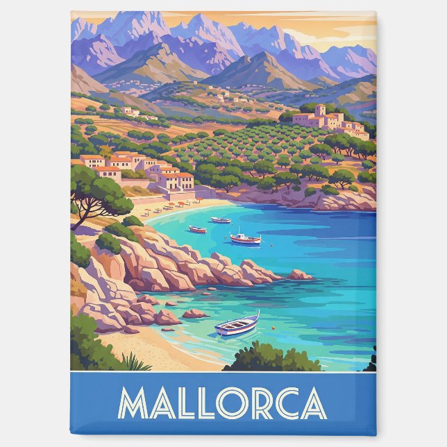 Mallorca Magnet (Vorderseite)