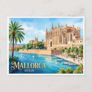 Mallorca Palma Spanien Postkarte