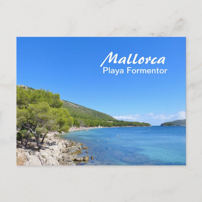 Mallorca, Playa Formentor - Carte postale (Devant)
