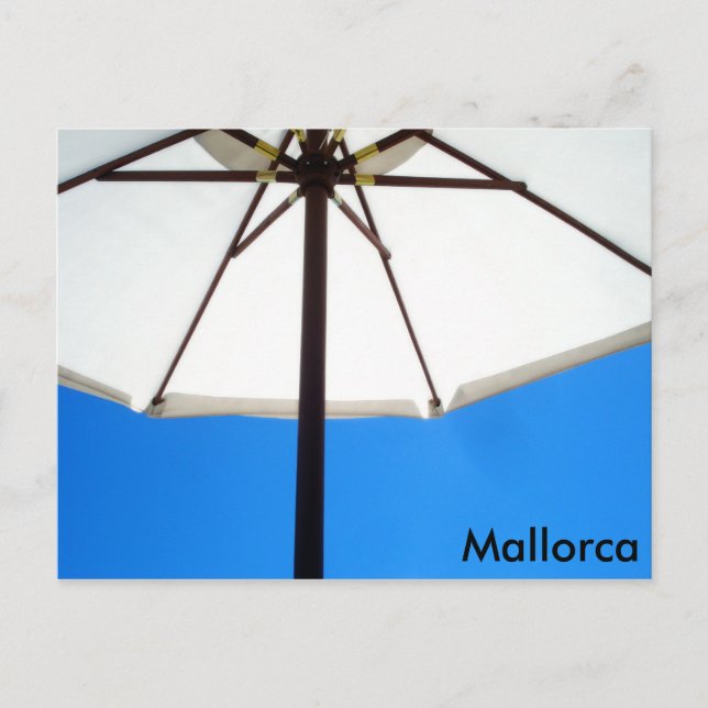 Mallorca Postkarte (Vorderseite)