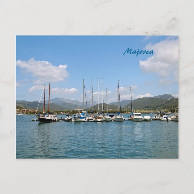 Mallorca Postkarte (Vorderseite)