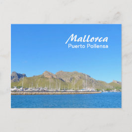 Mallorca, Puerto Pollensa - Postkarte