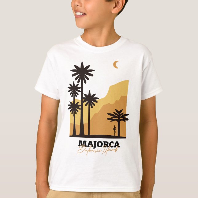 Mallorca Reisen T-Shirt (Vorderseite)