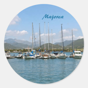 Mallorca Runder Aufkleber