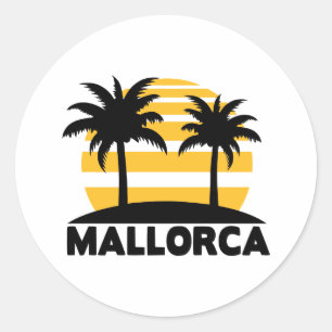 Mallorca Runder Aufkleber