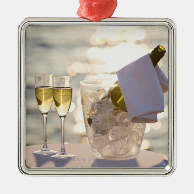 Mallorca, Spanien 2 Ornament Aus Metall (Vorne)