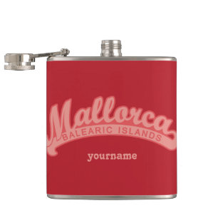 MALLORCA - Spanien - Flaschen mit Monogramm Flachmann