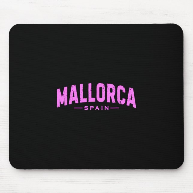 Mallorca Spanien Learic Inseln Urlaub Sommer Stran Mousepad (Vorne)