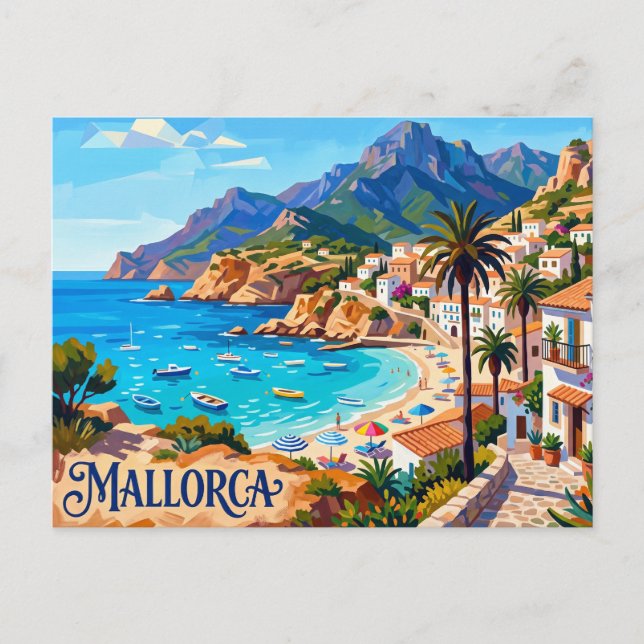 Mallorca Spanien Postkarte (Vorderseite)