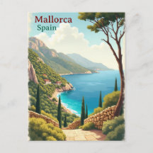 Mallorca Spanien Reise Kunst Vintage
