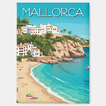 Mallorca Spanien Reisen Vintag