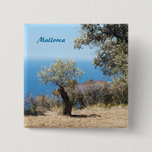 Mallorca Stecknadel Button