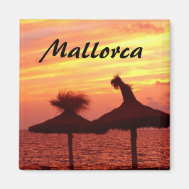 Mallorca Sunset Souvenir Magnet