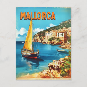 Mallorca Vintag Postkarte
