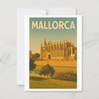 Mallorca Vintag Retro Kathedrale