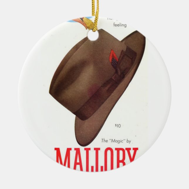 Mallory Magie Keramikornament (Vorne)