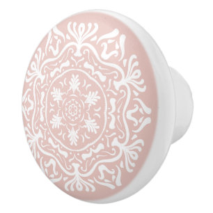 Mallow Mandala Keramikknauf