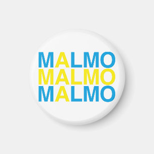 MALMO Schwedische Flagge Magnet