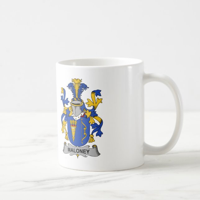 Maloney Familienwappen Kaffeetasse (Rechts)
