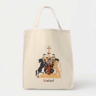 Maloof Familienwappen Tragetasche
