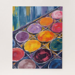 Malpalette Aquarellkünstler Malerei