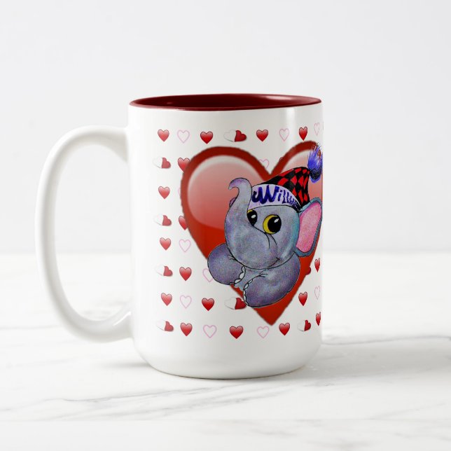 Malphanumérique Valentine Mug (Gauche)