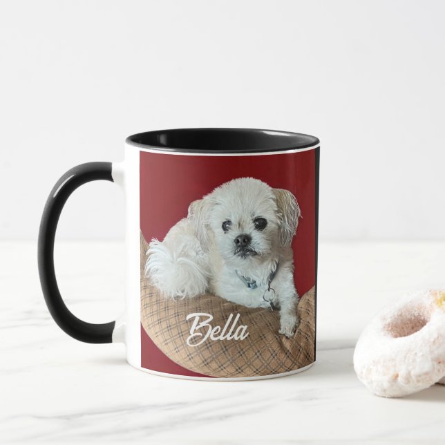 Malshi Combo Mug With Text Tasse (Mit Donut)