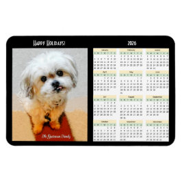 Malshi Flexible 2026 Kalender Magnet