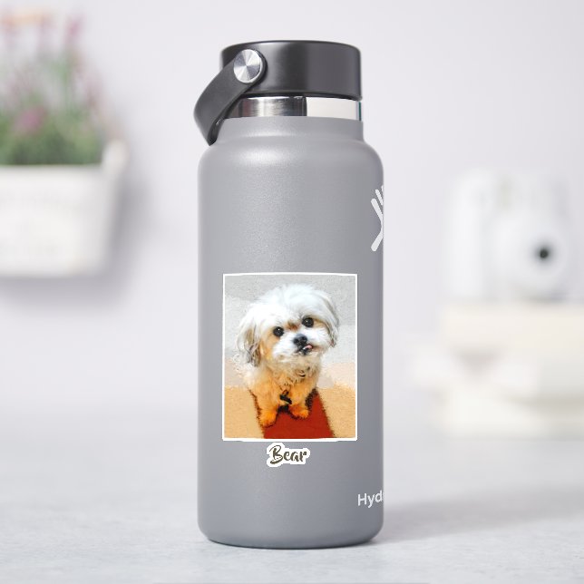 Malshi Hund Aufkleber (HydroFlask)
