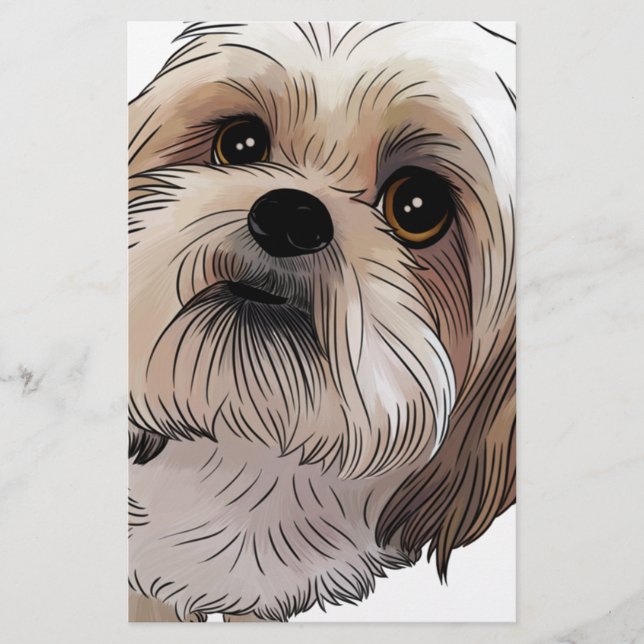 Malshi Mal-shi Briefpapier (Vorderseite)