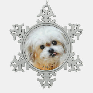 Malshi Snowflake Schneeflocken Zinn-Ornament