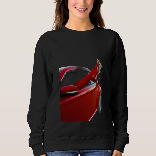 Malt die Stadt rot Sweatshirt  (Vorderseite)