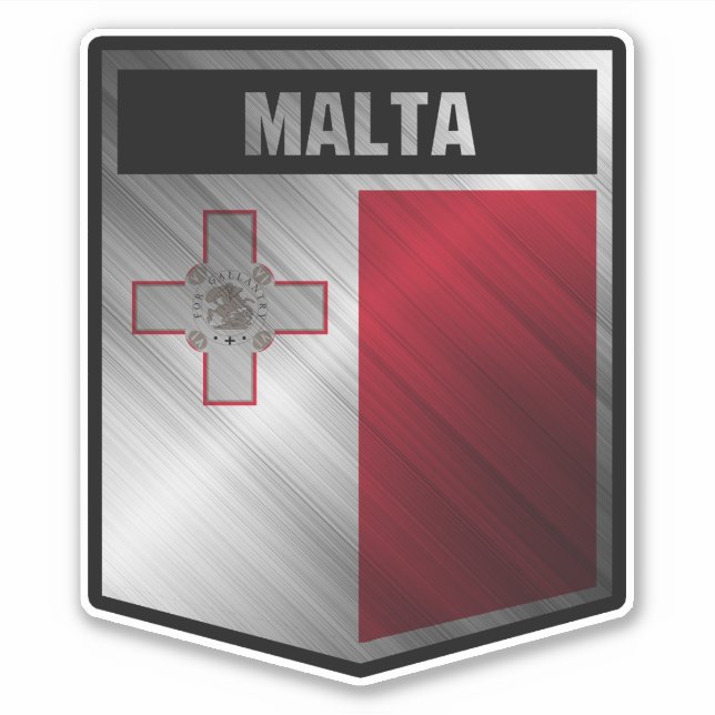 Malta Aufkleber (Vorderseite)
